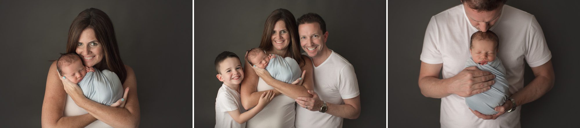 Las Vegas Newborn Family pose